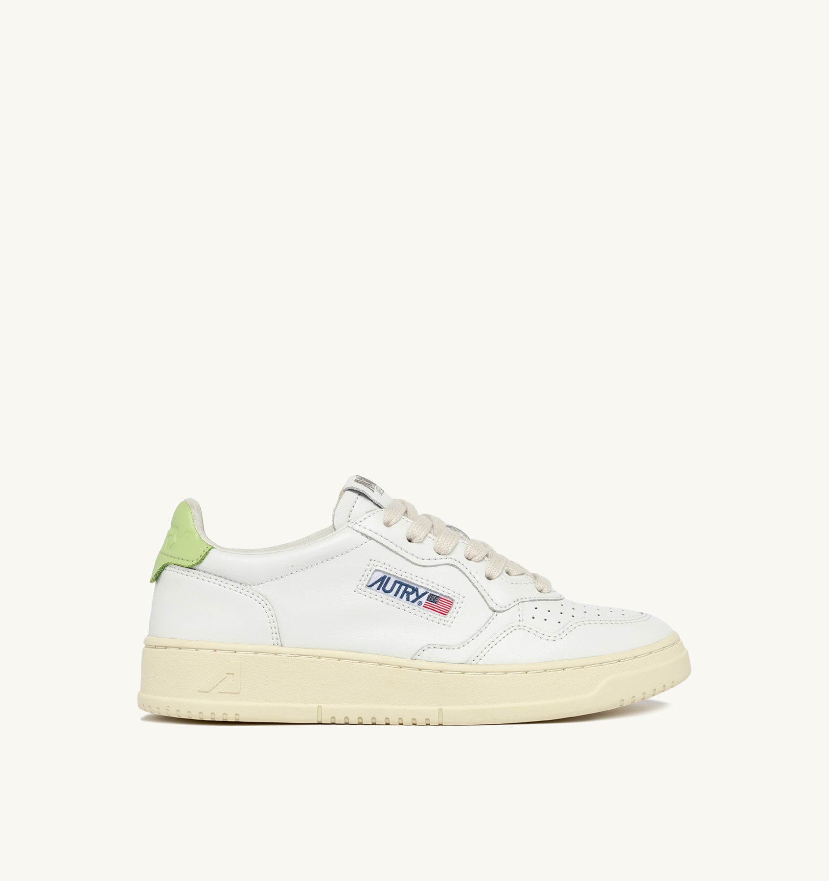 AUTRY AULW/LL60WHT/SNAP GRN