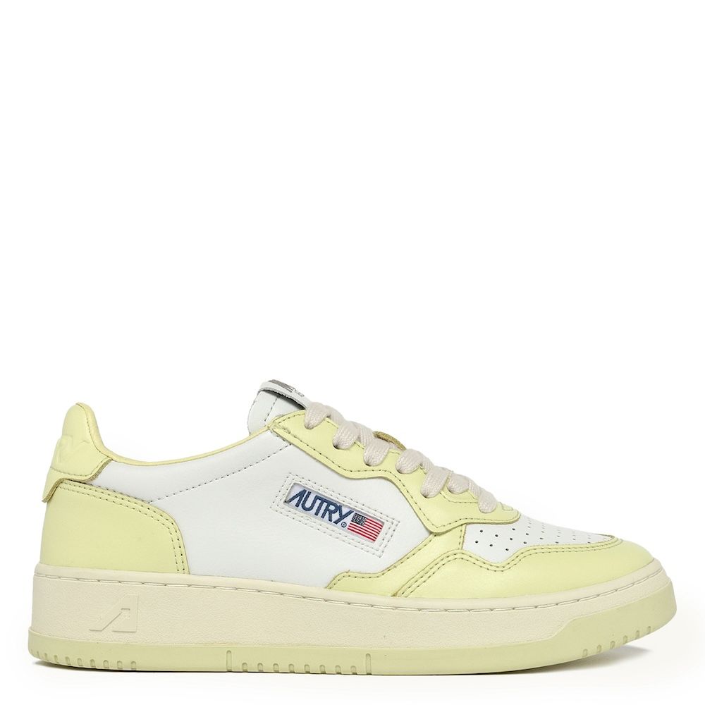 AUTRY AULW/WB36WHT/LIME YL