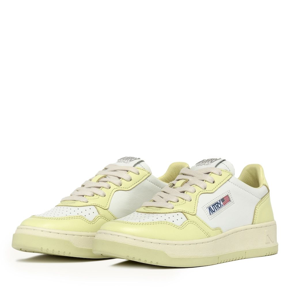 AUTRY AULW/WB36WHT/LIME YL