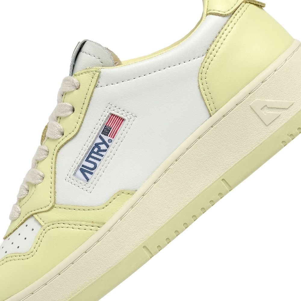 AUTRY AULW/WB36WHT/LIME YL
