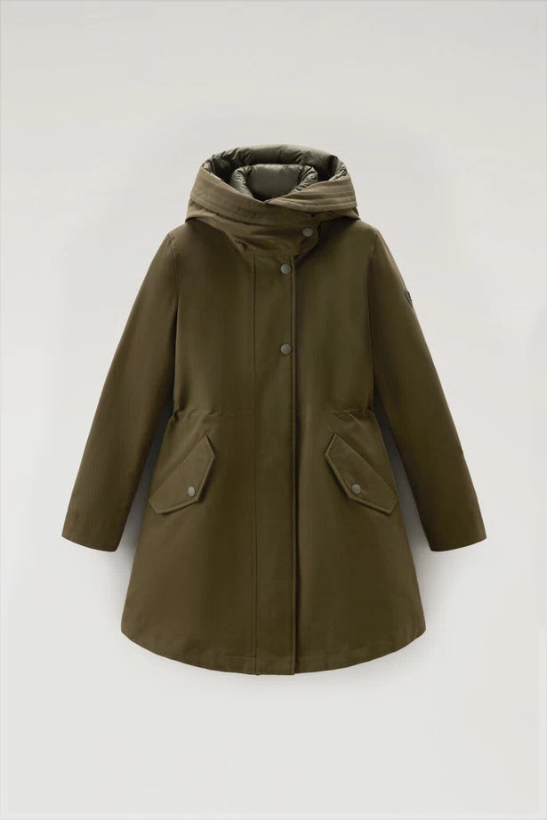 LONG MILITARY 3IN1 DOWN PARKA