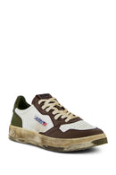 SNEAKERS MEDALIST LOW SUPER VINTAGE IN PELLE