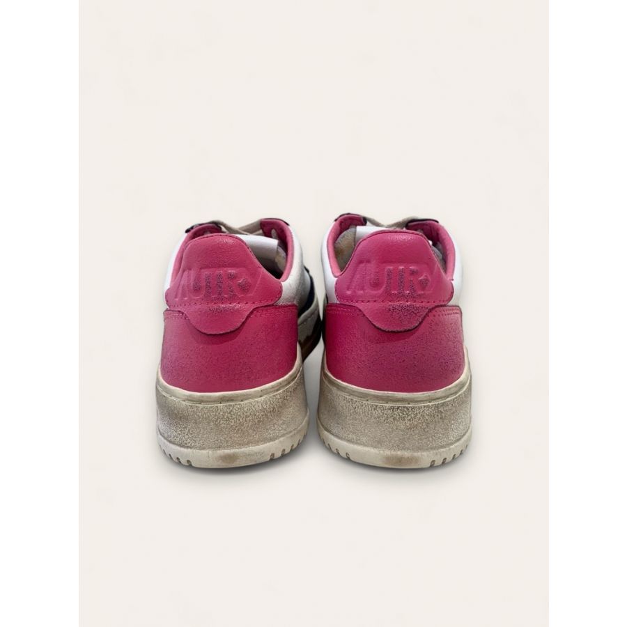 SNEAKERS MEDALIST LOW SUPER VINTAGE IN PELLE